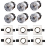 LED module+LED driver, set 6-voudig