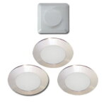 ELEKTRA LED LD8001 AL-S58 set 5 x 2,7 Watt