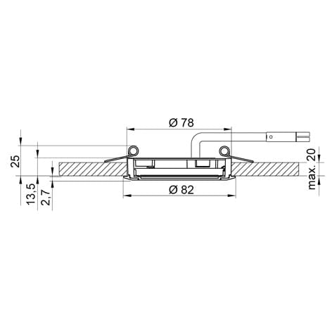 ELEKTRA LED LD8001 78 set / 220V