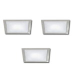 FORMA Sun Quadro led set inbouw 3 x 3,5 Watt