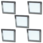 P-LED 15 Panel set 5 x 5,4 Watt