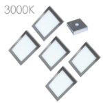 P-LED 16 Panel set 5 x 5,2 Watt
Incl. infra-rooddimmer