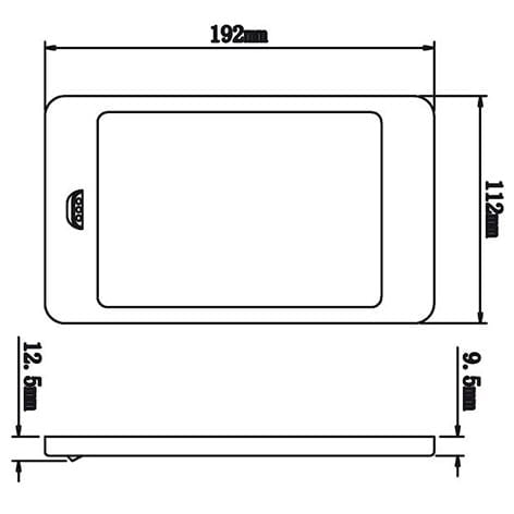 LED 17 Panel armatuur