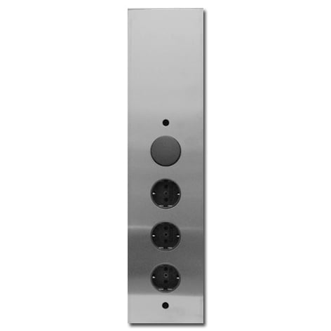 Energiezuil THEBEN ST3007 3-voudig met penaarde+schakelaar (B*)