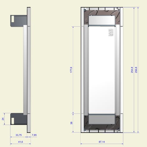 Power Frame inbouw contactdoos