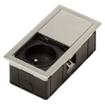 Inbouwcontactdoos VERSAHIT 1-voudig met randaarde