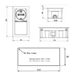 Inbouw usb-lader VERSAHIT