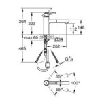 Keukenkraan 1 hendel GROHE Concetto
