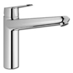 Keukenkraan eenhendel GROHE Eurodisc Cosmopolitan 2-voudig met randaarde