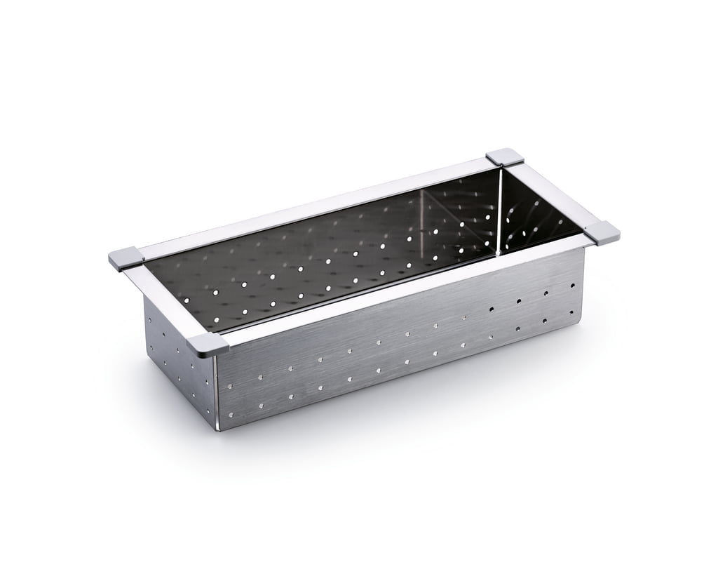 Restenbekken element., roestvrij staal