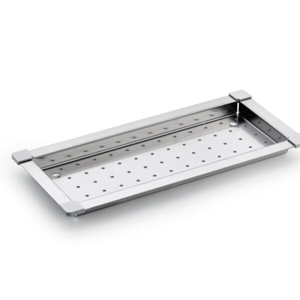 Afdruppeltablet., klein, roestvrij staal