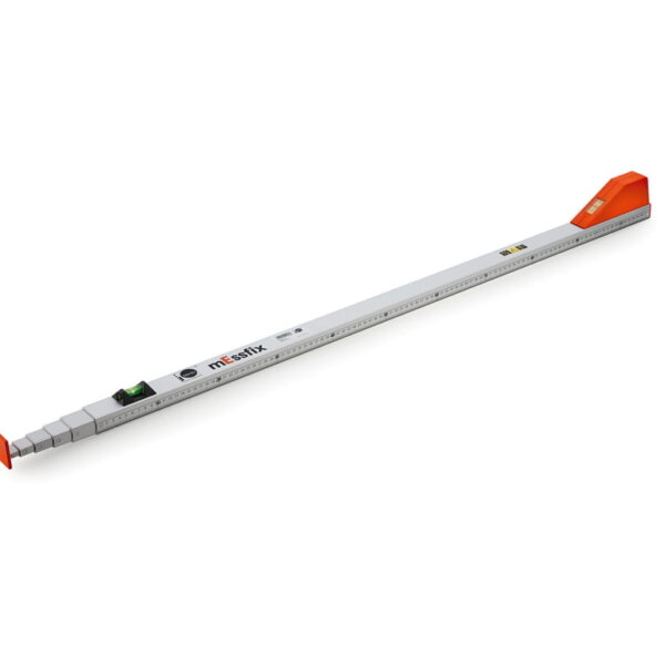 Messfix "Mega" inclusief beschermetui, Meetgereedschap., aluminium/oranje