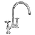 Keukenkraan 2 greeps CUCINA Kensington nr. F3709P CR