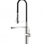 Ono Highflex 2. Keukenkraan. Kleur Chroom.