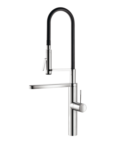 Ono Highflex 2. Keukenkraan. Kleur Chroom.