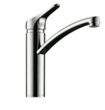 Fuoco 1,  eenhendel keukenmengkraan, Chroom, hoogdruk