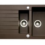 Angola 150, Inbouw-spoelunit, Kleur Graniet Espresso