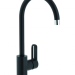 Black line 733, DOECO keukenkraan, Zwart