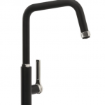 HEX, Keukenkraan, Mat zwart, hoogdruk