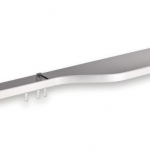 Alto Onda set glas, Relingsysteem, L 900 mm, roestvrij staalkleurig