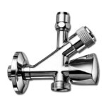 Combi-hoekregelkraan