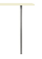 Colonna, tafelpoot, roestvrij staal, H 1160 mm