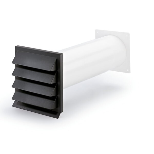 K-Klima-R 125/125 Muurdoor Antraciet, COMPAIRÂ® Flow 125