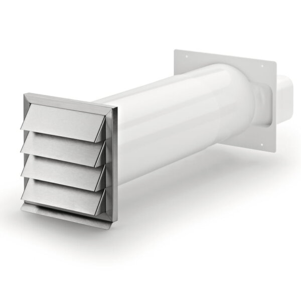 Klima-E flow 150 muurdoorvoer,roestvrij staal, COMPAIRÂ® Flow 150