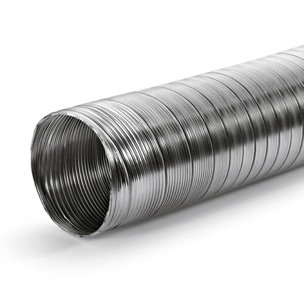 A-PXO flexibele slang aluminium, rond, Slang., ｯ 127 mm