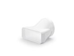 F-EST Eindstuk, Verloop rond recht, wit, COMPAIRÂ® Flow 150