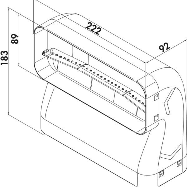 4051033 PRIME flow P-RBV 150 buisbocht verticaal 90 detail