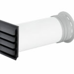 P-K-Klima-R 150 muurdoorvoerunit Antraciet 4051070