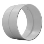 Luchtafvoer, rond, slang/buisverbinder