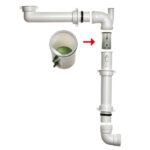 PANAMA ruimtebesparende sifon