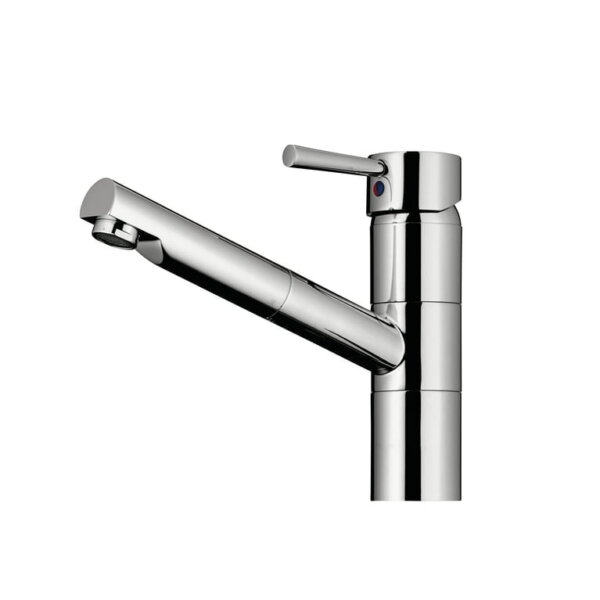 Glacier 2, Ã©Ã©nhendel keukenmengkraan, chroom, hoogdruk
