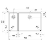 Reginox New York 50x40 18x40