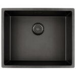 70-8214 CARESSI CAGRPP50BK-FL Black Line spoelbak