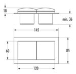 Mira BS1., roestvrij staal