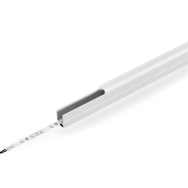 Lichtprofiel LED, Sfeerlamp, aluminiumkleurig