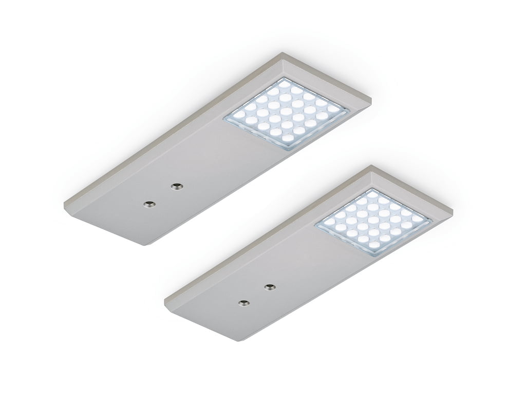 Intorno L kleurwissel LED, Onderbouw-/nislamp, set-2