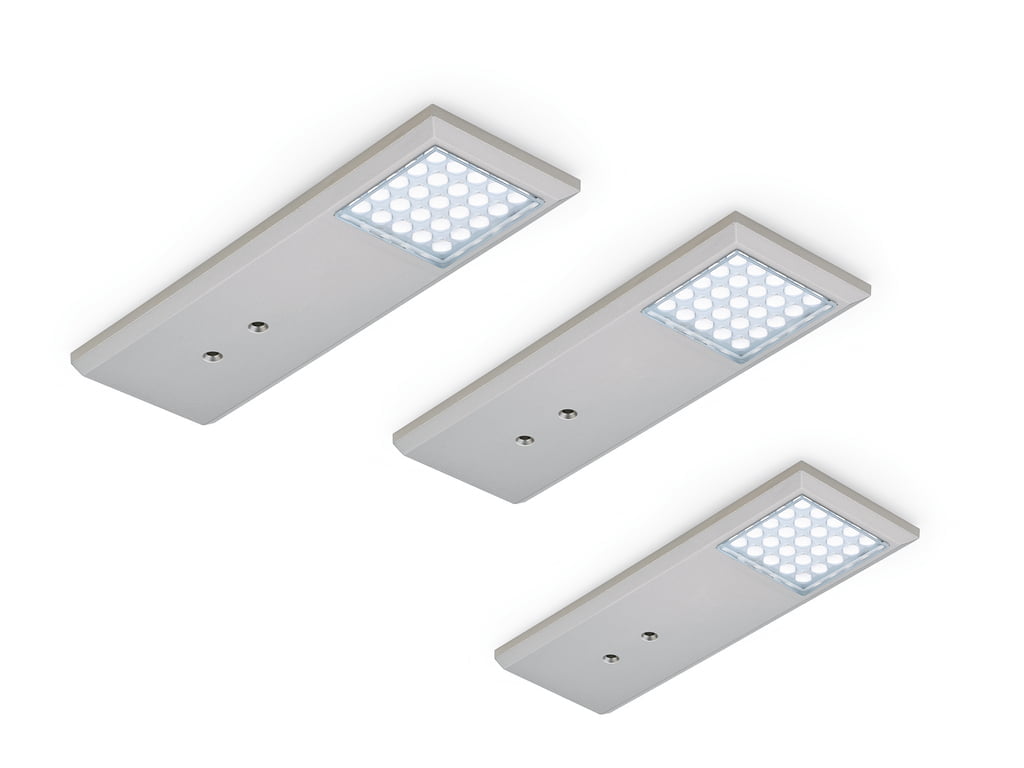 Intorno L kleurwissel LED, Onderbouw-/nislamp, set-3