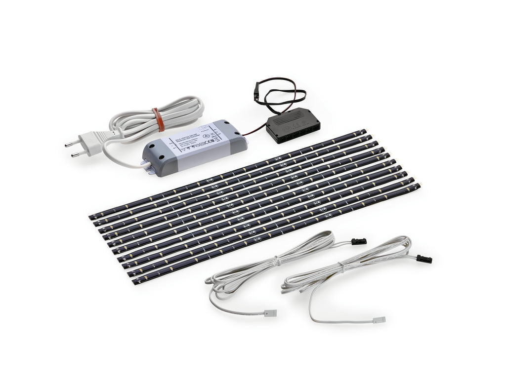 LED Flex Stripes set, LED Stripe., zwart