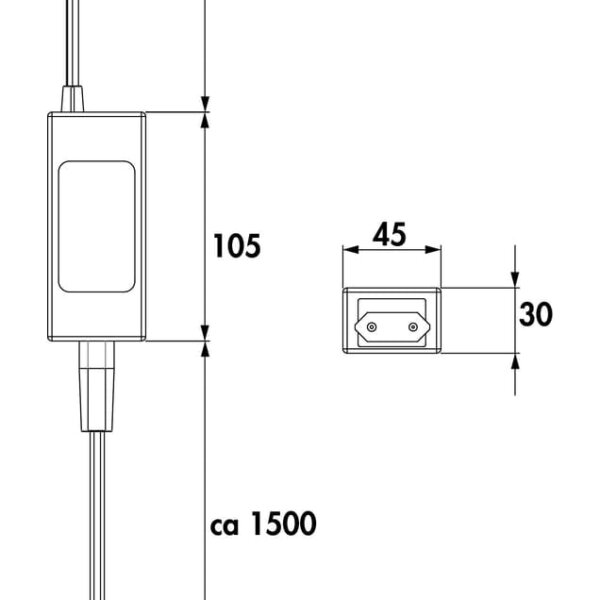 LED Converter 3., zwart