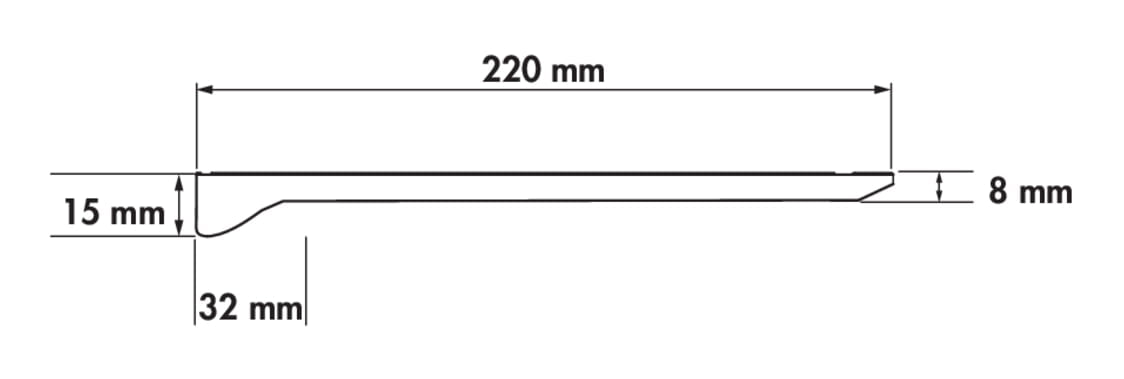 Addy LED, Langveldlamp Addy LED, Langveldlamp., L 900 mm, 13 W