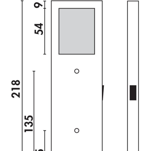 Six LED, Onderbouw-/nislamp., Set-5