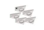 Razzo 1 LED, Onderbouw-/nislamp, Set-5