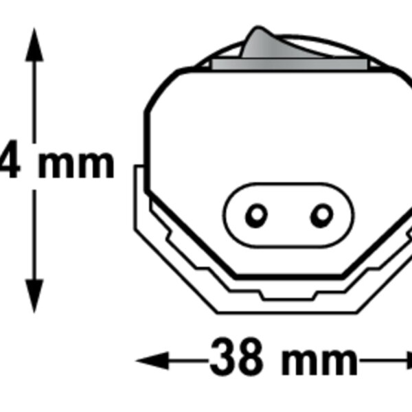 Ledges LED, Langveldlamp., L 900 mm, 16 W