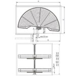 Draaicarrousel 180gr.