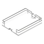 Plateau tbv apothekerskast Voor kast 35cm