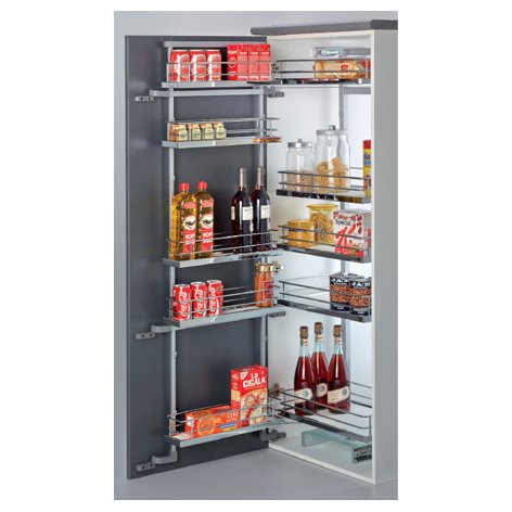 Kastinbouwsysteem voor kast 60cm Inbouwhoogte 110cm